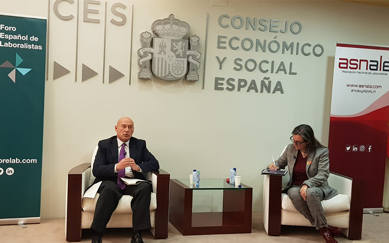 Ramón Gallo, magistrado de la Sala de lo Social de la Audiencia Nacional