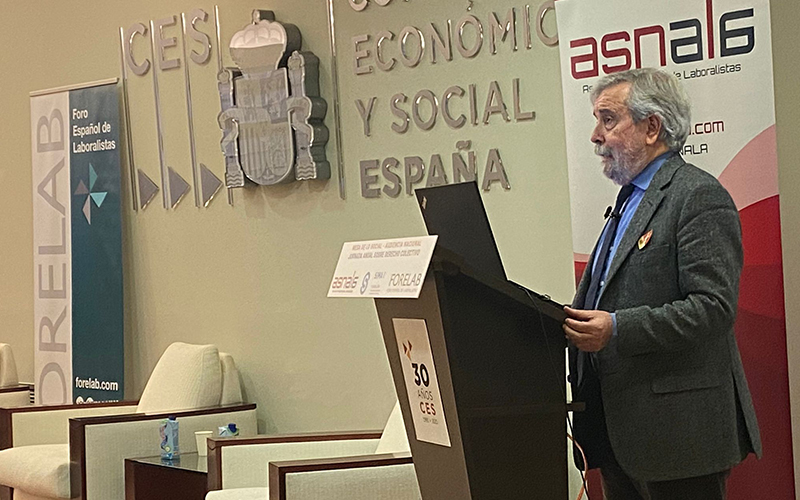 Ricardo Bodas, magistrado de la Sala de lo Social del Tribunal Supremo