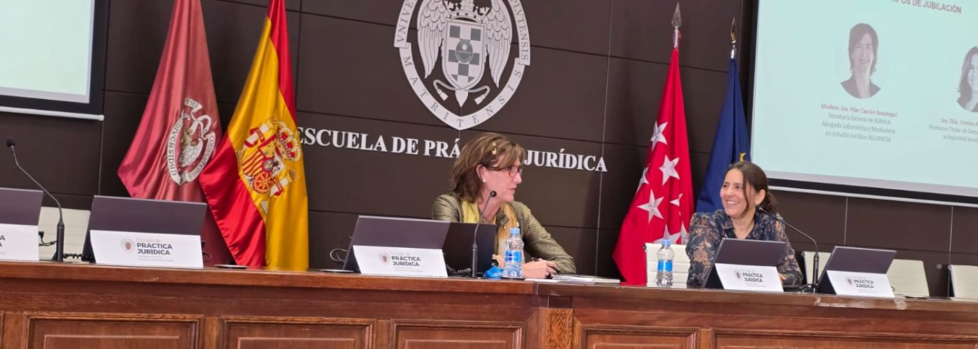 Cristina Aragón en la VIII Jornada de Otoño ASNALA