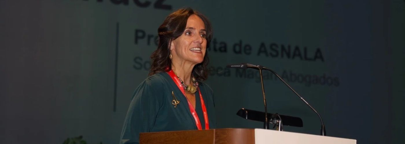 Ana Gómez, presidenta de ASNALA, inaugura Laborium 2026