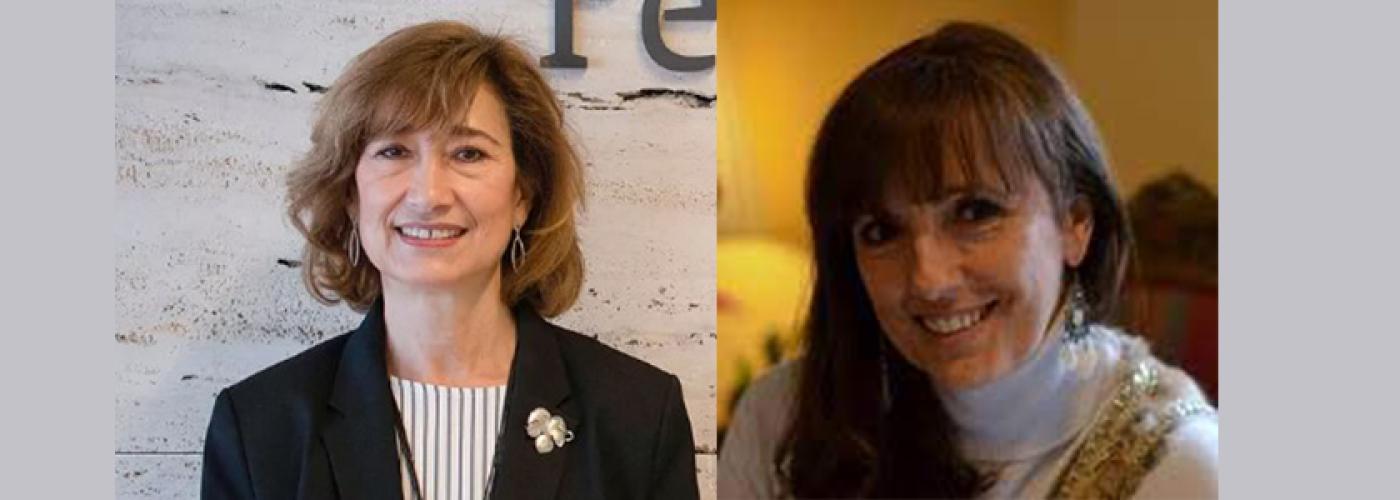 María Luz García Paredes y Yolanda Valdeolivas García