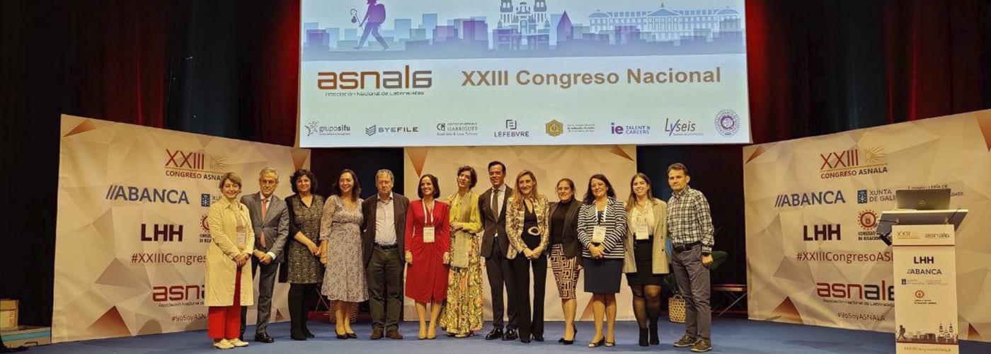 Más de 400 laboralistas se reúnen en Santiago de Compostela en el XXIII Congreso ASNALA