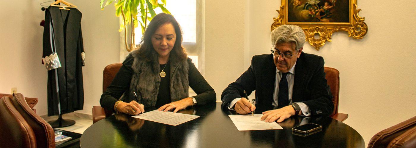 Firma del convenio entre ASNALA e ICAC Firma del convenio entre ASNALA e ICAC