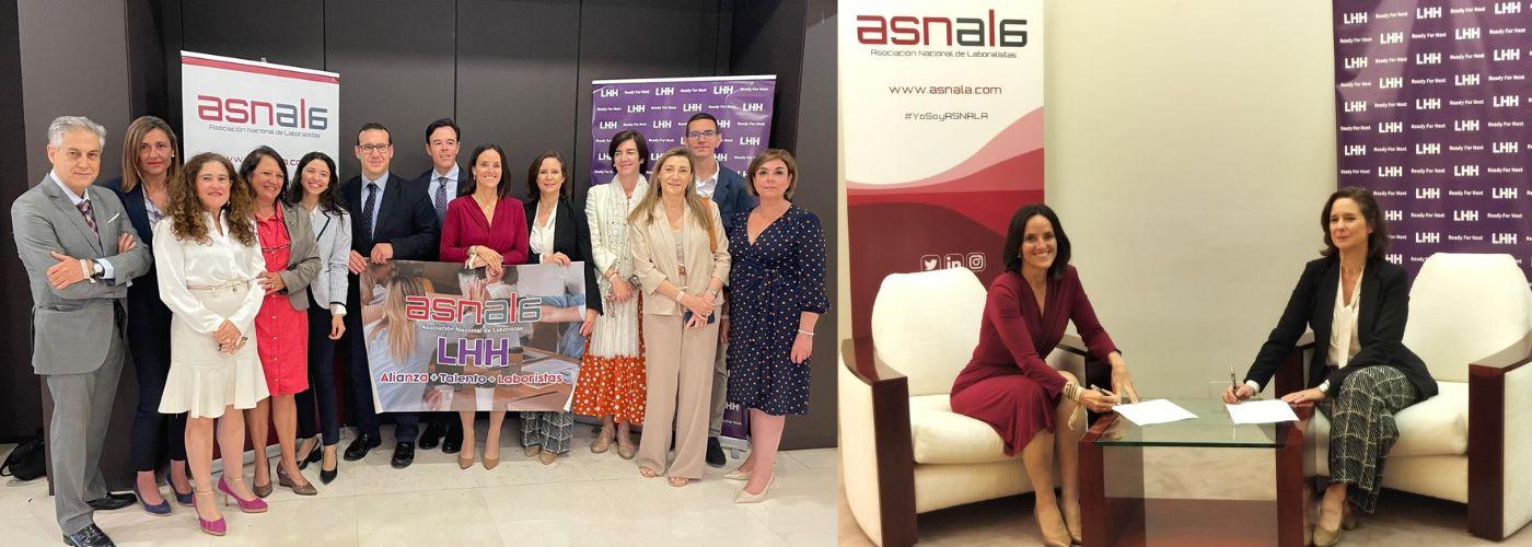 ASNALA y LHH apuestan por el talento y el impulso del iuslaboralismo a través de su colaboración ASNALA y LHH apuestan por el talento y el impulso del iuslaboralismo a través de su colaboración