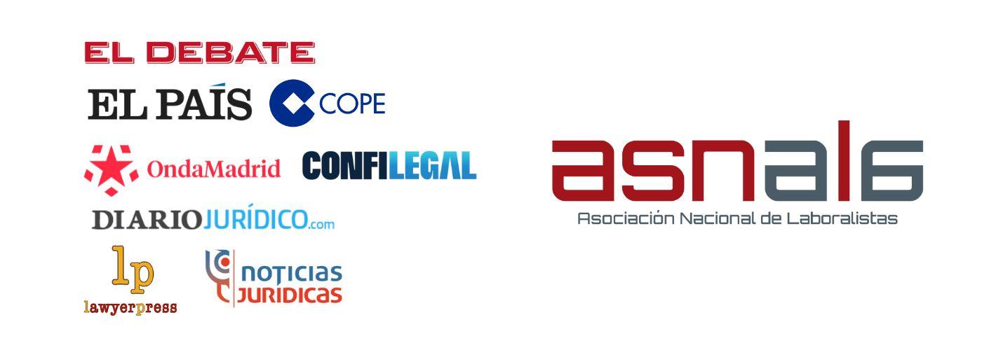 Resumen de las intervenciones mediáticas de la Asociación Nacional de Laboralistas (ASNALA) durante la primera semana de julio de 2024. Resumen de las intervenciones mediáticas de la Asociación Nacional de Laboralistas (ASNALA) durante la primera semana de julio de 2024.