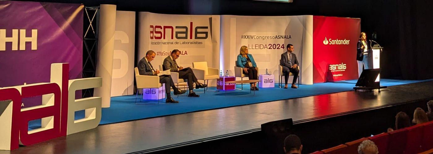 El XXIV Congreso ASNALA llena Lleida con más de 400 laboralistas y los debates laborales más candentes del momento El XXIV Congreso ASNALA llena Lleida con más de 400 laboralistas y los debates laborales más candentes del momento