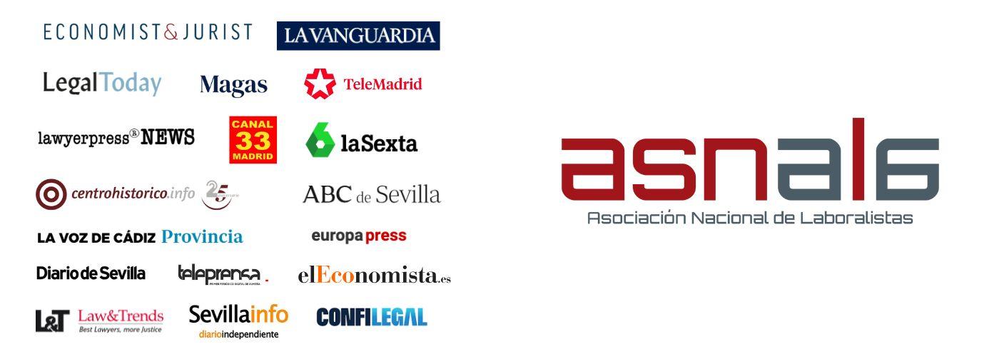 Resumen de las intervenciones mediáticas de los miembros de la Asociación Nacional de Laboralistas (ASNALA) durante el mes de octubre de 2025. Resumen de las intervenciones mediáticas de los miembros de la Asociación Nacional de Laboralistas (ASNALA) durante el mes de octubre de 2025.