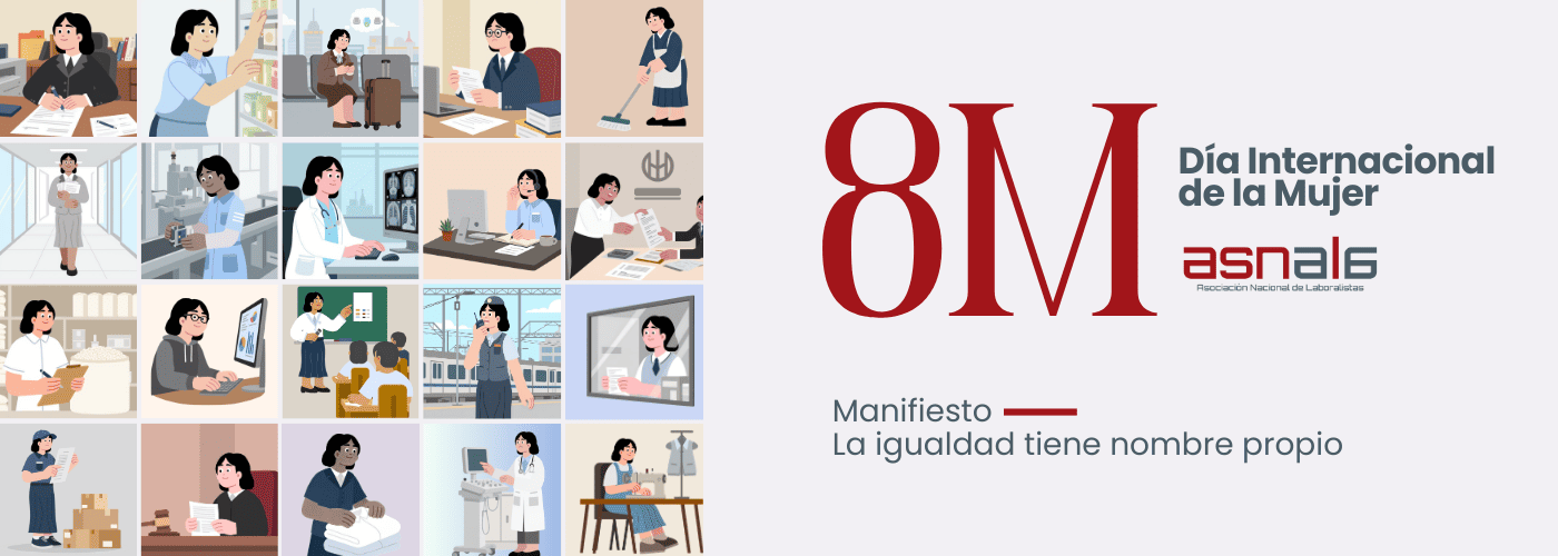 La igualdad tiene nombre propio: manifiesto de ASNALA por el Día Internacional de la Mujer