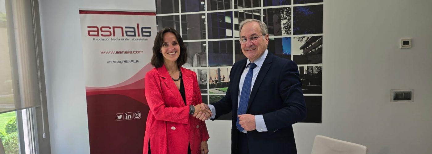 ASNALA firma un convenio de colaboración con el Colegio Oficial de Graduados Sociales de A Coruña y Ourense 