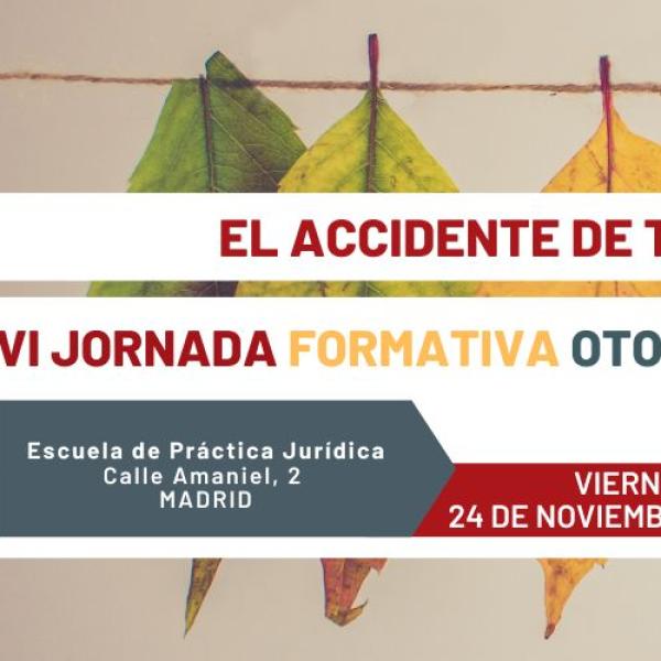 La VI Jornada Otoño ASNALA se celebrará el 24 de noviembre con el accidente de trabajo como material central